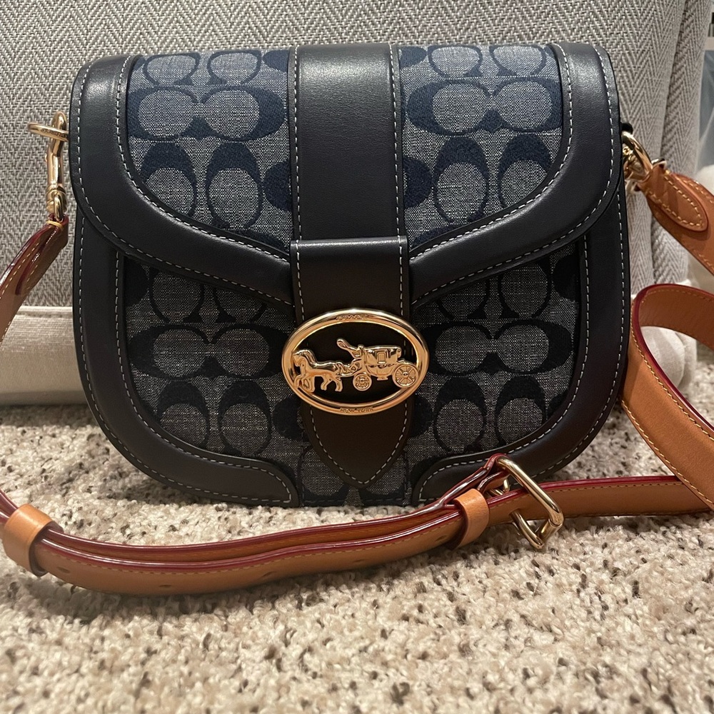 Coach Georgie Saddle Crossbody